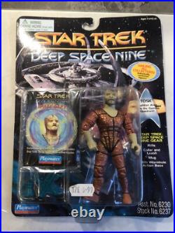 10 STAR TREK DS9 Action Figures VINTAGE 1993 Playmates MORN Quark KIRA Gul Dukat 10 STAR TREK DS9 Action Figures VINTAGE 1993 Playmates MORN Quark KIRA Gul Dukat