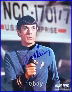 14 Star Trek TOS Next Generation Voyager Deep Space 9 & Enterprise Signed Photos