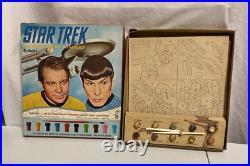 1967 HASBRO STAR TREK Original Paint by Numbers Set COMPLETE William Shatner