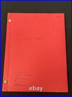 1967 Original Series STAR TREK Script Who Mourns For Adonais Blue Ink 128 1967 Original Series STAR TREK Script Who Mourns For Adonais Blue Ink 128