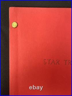 1967 Original Series STAR TREK Script Who Mourns For Adonais Blue Ink 128 1967 Original Series STAR TREK Script Who Mourns For Adonais Blue Ink 128