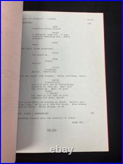 1967 Original Series STAR TREK Script Who Mourns For Adonais Blue Ink 128 1967 Original Series STAR TREK Script Who Mourns For Adonais Blue Ink 128