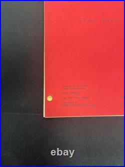 1967 STAR TREK Original Series Script By Any Other Name Edit Script Scarce 1967 STAR TREK Original Series Script By Any Other Name Edit Script Scarce