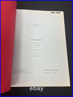 1967 STAR TREK Original Series Script By Any Other Name Edit Script Scarce 1967 STAR TREK Original Series Script By Any Other Name Edit Script Scarce