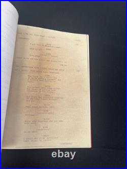 1967 STAR TREK Original Series Script By Any Other Name Edit Script Scarce 1967 STAR TREK Original Series Script By Any Other Name Edit Script Scarce