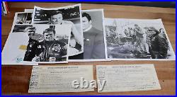 1967 William Shatner & Leonard Nimoy Original Series Signed W-4 Photos Star Trek