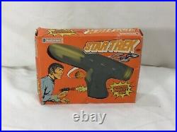 1974 Lone Star Toys Star Trek Phaser Rocket Gun Boxed Working Spock RARE Import