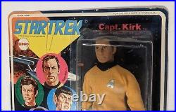 1974 Mego Star Trek Captain Kirk 7-1/2 Action Figure Unpunched Original Series
