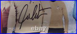 1974 poster Original Star Trek Cast Signed Photo 4 cast members PSA/DNA see pic