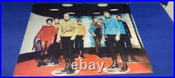 1974 poster Original Star Trek Cast Signed Photo 4 cast members PSA/DNA see pic