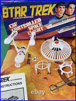 1976 BURBANK / STAR TREK Enterprise CSF Controlled Space Flight in Origin Box