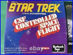 1976 BURBANK / STAR TREK Enterprise CSF Controlled Space Flight in Origin Box