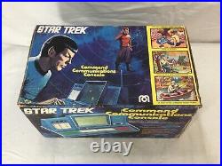 1976 Mego Star Trek Command Communications Console Boxed Instructions Working