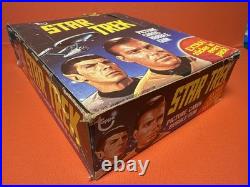 1976 Topps STAR TREK Original TV 88 Gum Card Set 22 Stickers 3x Wrappers & Box