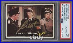 1976 Topps Star Trek #86 The Nazi Planet PSA Autographed William Shatner 61775