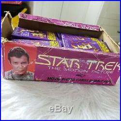 1979 Topps Star Trek Trading Cards in original box 22 Unopened Wax Packs Mint