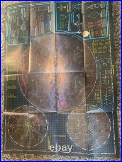 1980 STAR TREK MAPS Two Original Series Double-Sided 29x40 Maps + Tech Manual