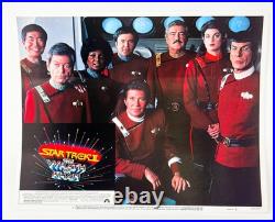 1982 Star Trek II The Wrath Of khan Lobby Cards Set of 8 Movie Posters 1982 Star Trek II The Wrath Of khan Lobby Cards Set of 8 Movie Posters