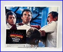 1982 Star Trek II The Wrath Of khan Lobby Cards Set of 8 Movie Posters