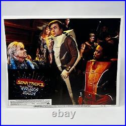 1982 Star Trek II The Wrath Of khan Lobby Cards Set of 8 Movie Posters