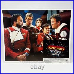 1982 Star Trek II The Wrath Of khan Lobby Cards Set of 8 Movie Posters