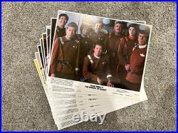 1982 Star Trek II Wrath of Khan Complete Lobby Card Set 8x10
