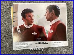 1982 Star Trek II Wrath of Khan Complete Lobby Card Set 8x10