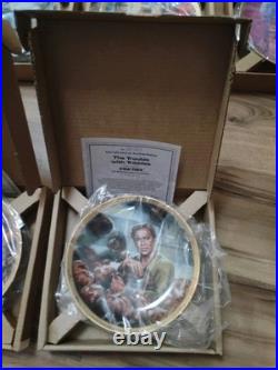 1986 Star Trek 20th Anniversary Plate Complete Set Of 8 (Unopened) WithCOA's