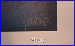 1991 Star Trek Mr Spock Original Movie Poster Linen Drew Struzan Cult Sci-Fi Tv