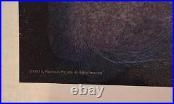 1991 Star Trek Mr Spock Original Movie Poster Linen Drew Struzan Cult Sci-Fi Tv