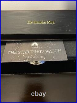 1991 The Franklin Mint Star Trek 25th Anniversary Watch With COA and Case