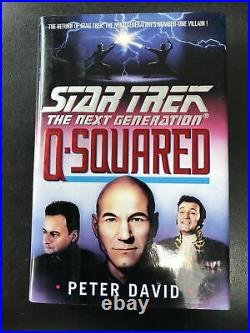 1993 Star Trek Q Squared original book art Picard anon Trelane Keith Birdsong