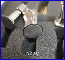 1994 Franklin Mint Star Trek Tridimensional Chess Set with book and box