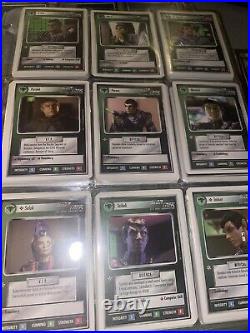 1994 Star Trek The Next Generation Customizable Card Game Lot Over A Thousand