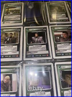 1994 Star Trek The Next Generation Customizable Card Game Lot Over A Thousand