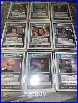 1994 Star Trek The Next Generation Customizable Card Game Lot Over A Thousand