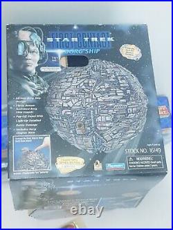 1996 STAR TREK TNG First Contact Borg Ship Sphere Playmates Open Box