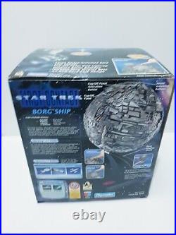 1996 STAR TREK TNG First Contact Borg Ship Sphere Playmates Open Box