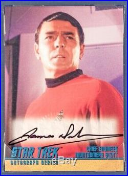 1997 Skybox Star Trek TOS1 Autographed 26 Cards Inc 8 Deceased Shatner Takei