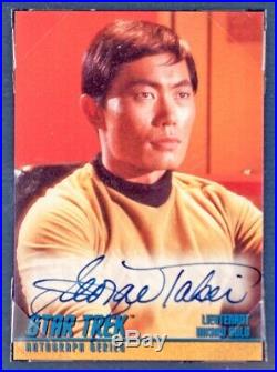 1997 Skybox Star Trek TOS1 Autographed 26 Cards Inc 8 Deceased Shatner Takei