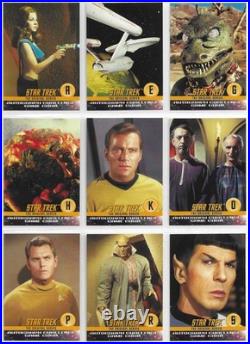 1997 Star Trek The Original Series Season 1 Master Set All But Autographs