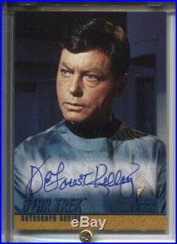 1999 Star Trek Original Series Season 3 Autograph Card A61 Deforest Kelley