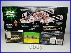 1999 Star Wars Power of the Force Y-Wing Fighter POTF Target Exclusive New
