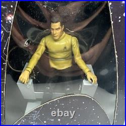 2006 Star Trek Captain Pike and Command Chair New Force Figure Toy Art Asylum