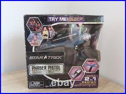 2007 Diamond Art Asylum Star Trek Original Series'2 in 1' Phaser Toy Sci-Fi TV