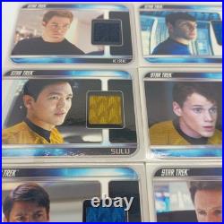 2009 Star Trek Movie Costume Card Set CC1-CC11 Kirk Spock Uhura McCoy Chekov