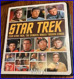 2009 Star Trek The Original Series Trading Cards Album WithP3 Promo Card 2009 Star Trek The Original Series Trading Cards Album WithP3 Promo Card
