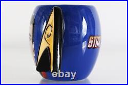 2011 Star Trek Spock Dr. McCoy Kirk Scotty Coffee Mug Westland Original Series