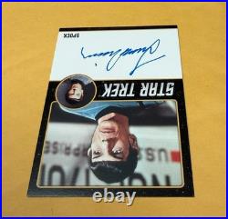 2013 STAR TREK The Original Series Autograph Leonard Nimoy Spock Auto