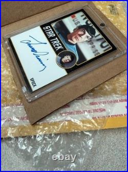 2013 STAR TREK The Original Series Autograph Leonard Nimoy Spock Auto